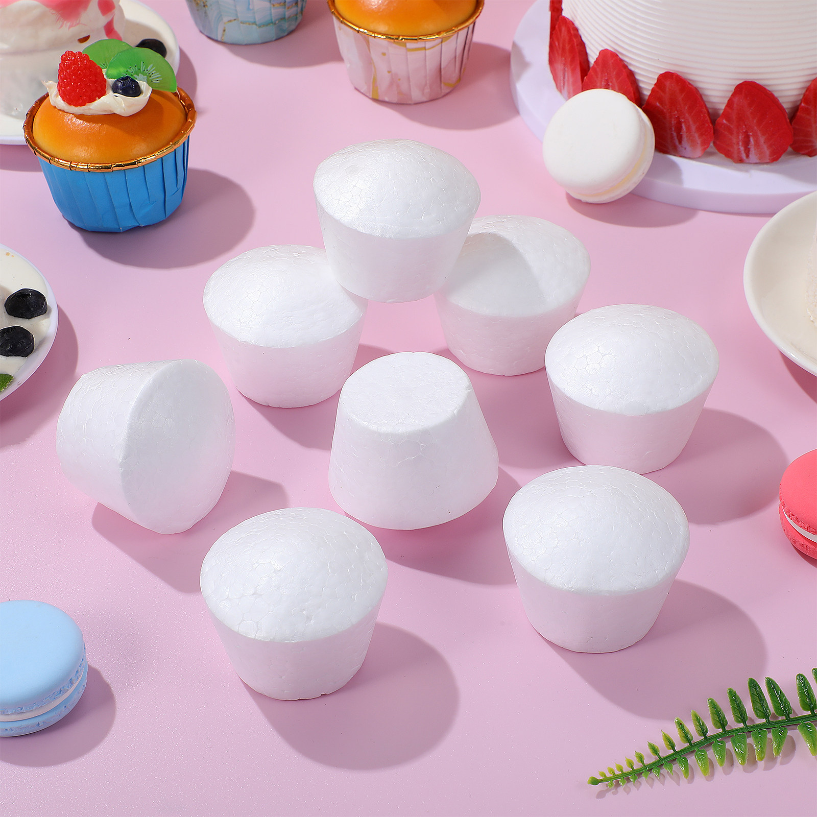 20 Peças de Espumas de Bolo DI - Wedding Decoration Supply avaliação e preço