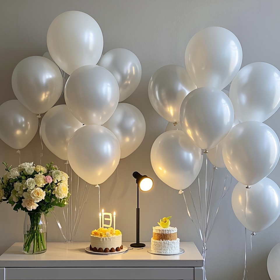 Conjunto de Balões Branco Péro - Wedding Ceremony Supply avaliação e preço