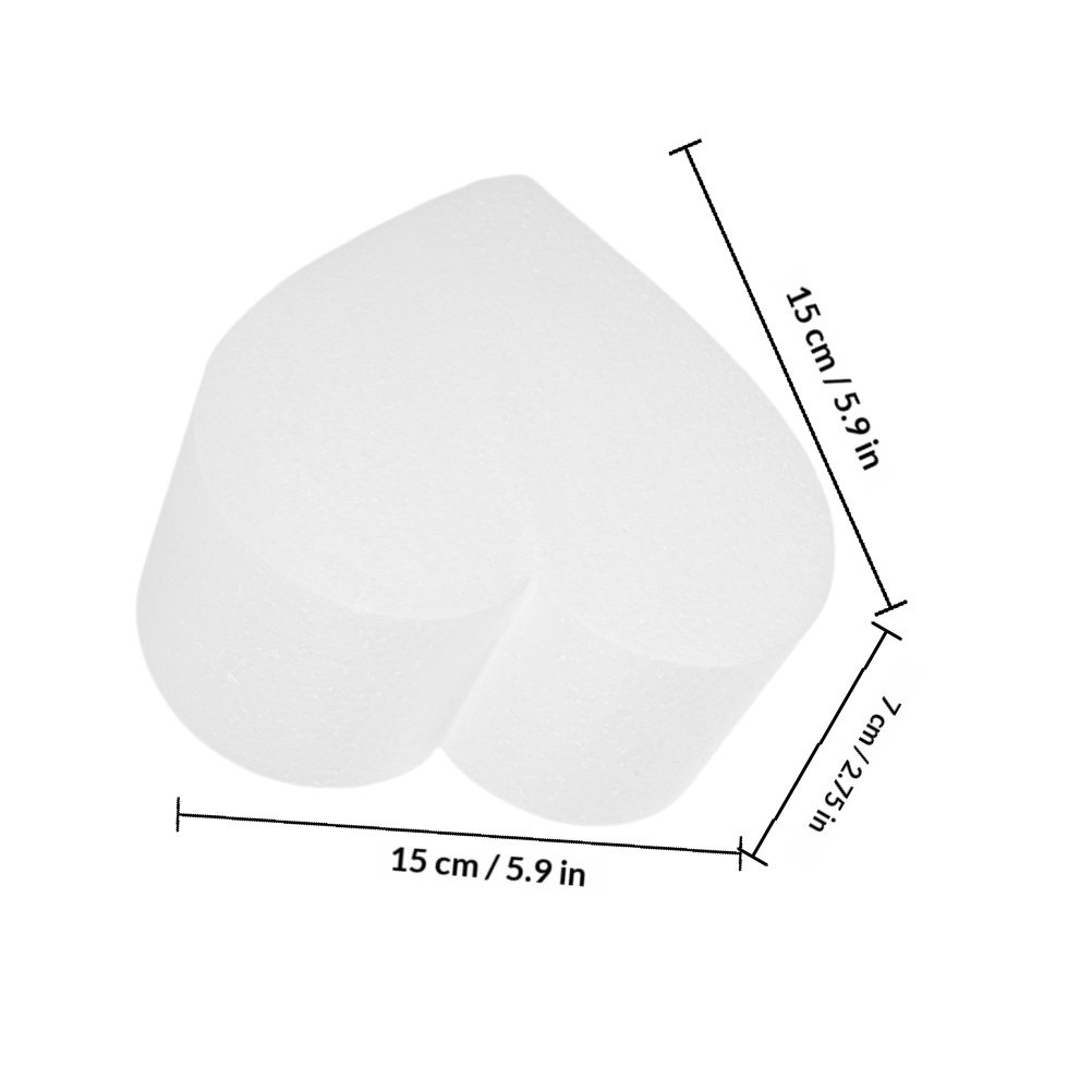 4 Peças Coração de Espuma para - Wedding Decoration Supply avaliação e preço