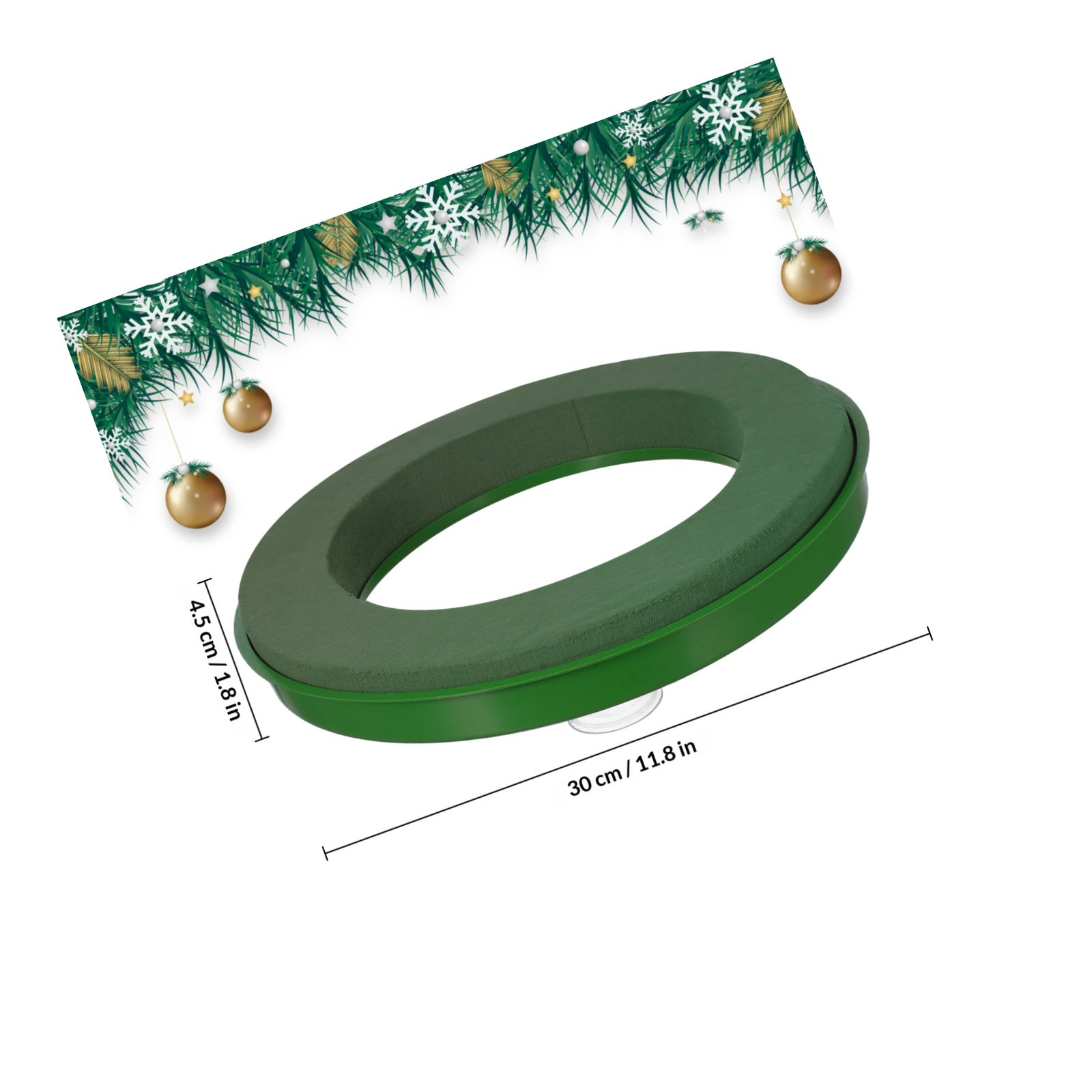 Anel de Espuma Floral Pequeno  - Wedding Decoration Supply avaliação e preço