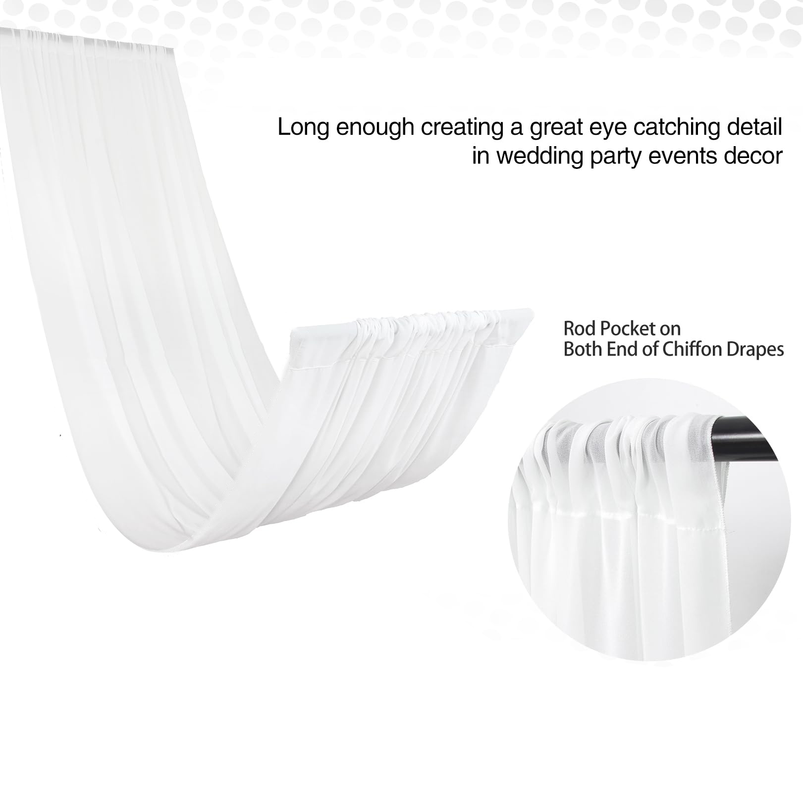 Arco de casamento teto cortina - Wedding Ceremony Supply avaliação e preço