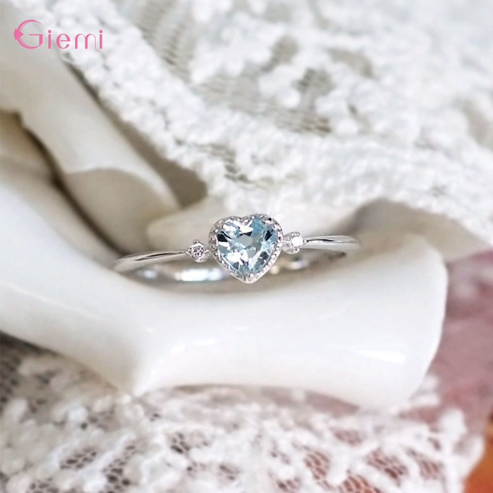 Luxo 925 prata esterlina azul  - Wedding Z avaliação e preço