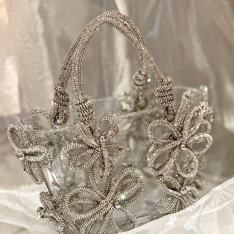 High end aristocrático marca d - Flower Girl Basket avaliação e preço
