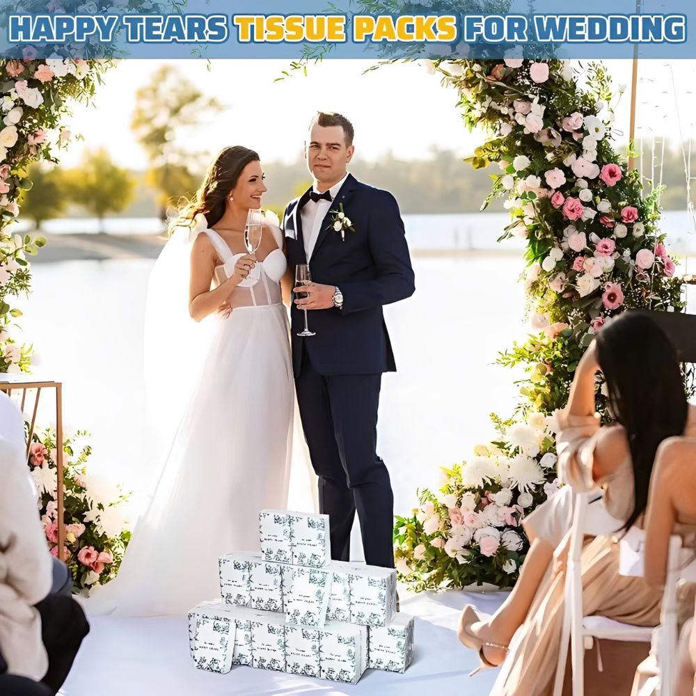 30 pacotes de lenços de bolso  - Wedding Ceremony Supply avaliação e preço