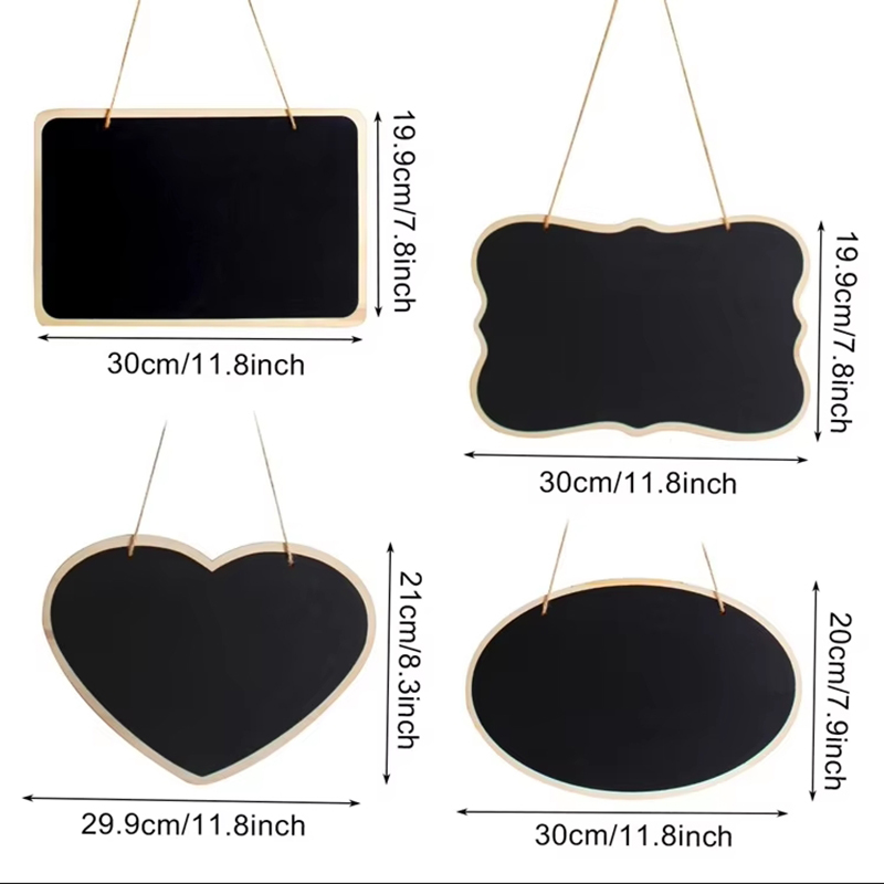 Quadro negro de madeira rústic - Wedding Ceremony Supply avaliação e preço