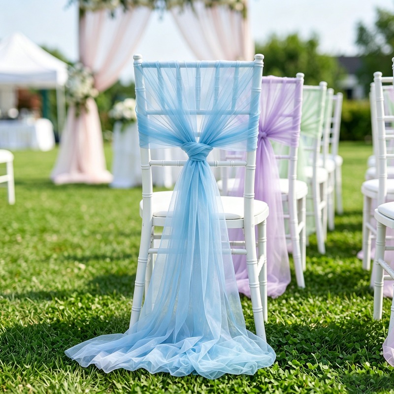 Rolo de Tecido de Tule Suíço R - Wedding Ceremony Supply avaliação e preço