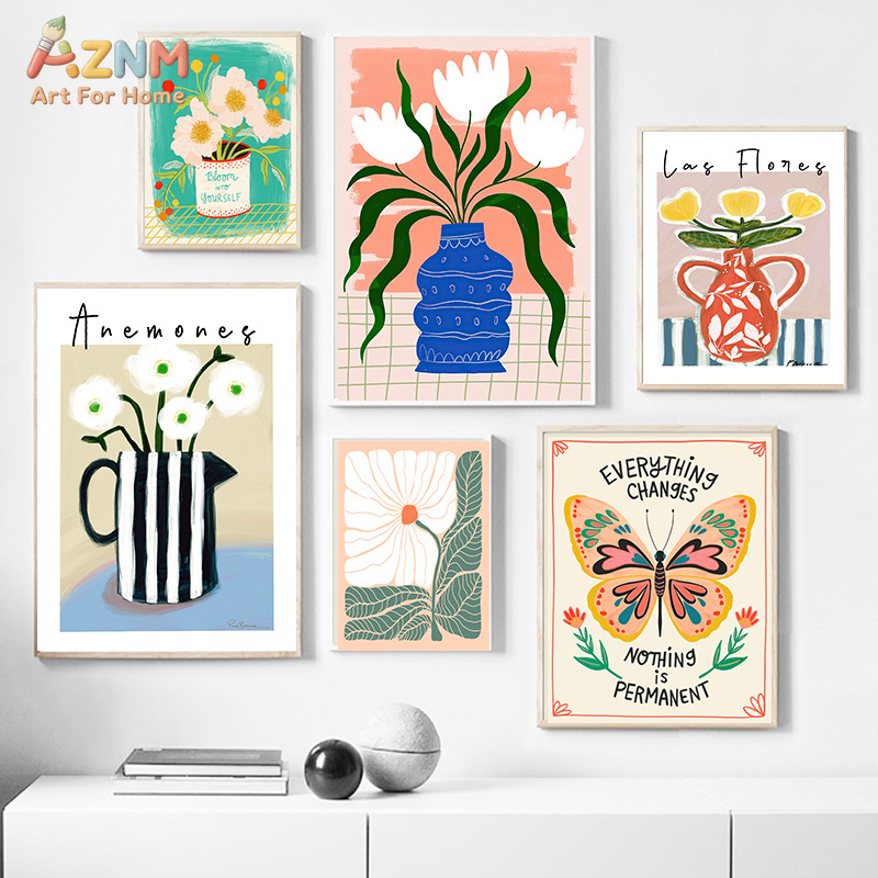AZNM Arte de Parede em Tela Fl - Flower Girl Basket avaliação e preço