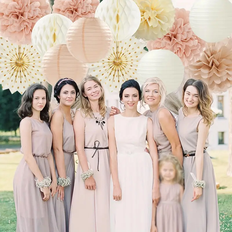 11 Peças de Flores de Papel Do - Wedding Ceremony Supply avaliação e preço